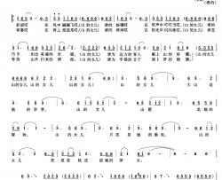 山的女儿简谱-谭延桐词 金彪曲