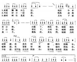 我怀抱东布拉跟谁合简谱-陈建勇贾立夫词/田歌曲