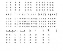 猜调经典民歌100首简谱