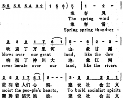 唱起最新最美的歌WereSingingtheNewesttheSweetestSongs汉英文对照唱起最新最美的歌We re Singing the Newestthe Sweetest Songs汉