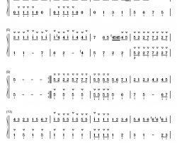 进行曲 9钢琴简谱-数字双手-巴赫