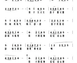 筷子盘子和饭碗简谱