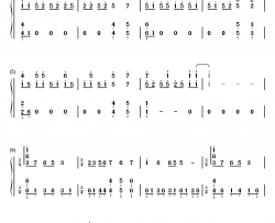 时を刻む呗钢琴简谱-数字双手-Lia