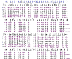 定情调简谱-王小晴演唱-王小多/王小多词曲