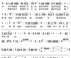 漂亮简谱(歌词)-泽旺多吉演唱-秋叶起舞记谱上传