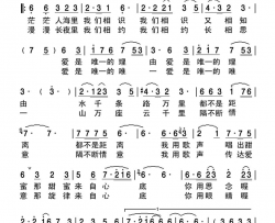 爱是唯一坐88路车回家主题曲简谱-包尔淦演唱-秦逸/吴旋词曲