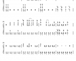 高斯奥特曼钢琴简谱-数字双手-Tōru Fuyuki