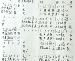草原上的花朵云霞上的歌简谱