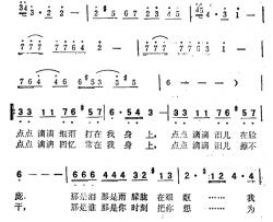 雨中的点点滴滴简谱-林煌坤词/浜圭介曲邓丽君-