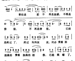 深圳人简谱-电视剧《深圳人》主题歌杭天琪-