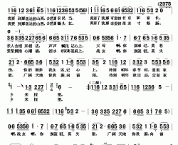 知青离乡悲歌简谱(歌词)-张英记谱