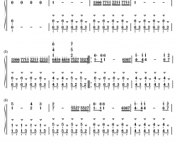 钢铁洪流进行曲钢琴简谱-数字双手-联合军乐团创作室