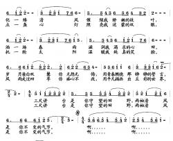 你像春雨润心田简谱-又名：教师颂