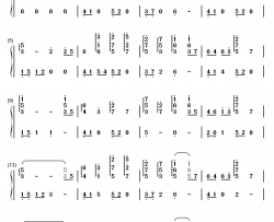 if i were a bird钢琴简谱-数字双手-黑石瞳