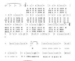 我和草原有个约定简谱-杨艳苔词/斯琴朝克图曲乌兰托娅-