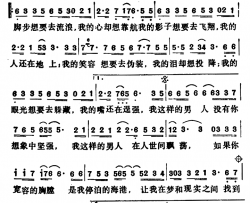 我这样的男人简谱-郑智化词/郑智化曲郑智化-