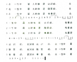 最大的事简谱