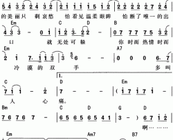 死心的理由-飞儿乐团简谱