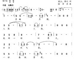 一辈子简谱-电视剧《我这一辈子》片头主题歌徐沛东-