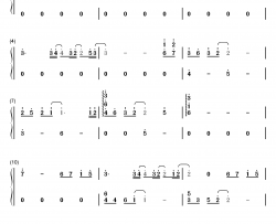 Only Human钢琴简谱-数字双手-K（姜尹成）