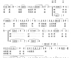 相伴简谱-阿勇泽让演唱