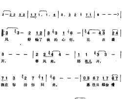 邓丽君演唱金曲：逍遥自在简谱-林煌坤词/[日]远藤实曲