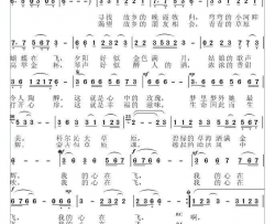 我的心在飞简谱-张远平演唱-杨文环/宋文彪词曲