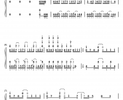 セツナドライブ钢琴简谱-数字双手-IA