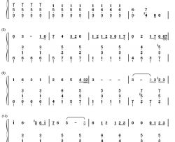 キミがいれば钢琴简谱-数字双手-大野 克夫