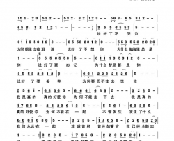 我真的好爱你简谱-快乐好歌演唱-关丽群/快乐好歌词曲