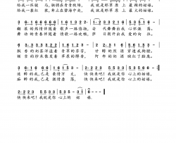 我就是你心上的姑娘简谱