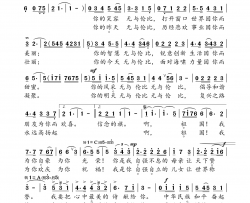 祖国无与伦比 70周年国庆专辑简谱
