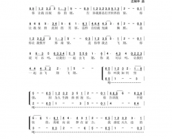 一起飞翔简谱-史炯华演唱-周圆/史炯华词曲