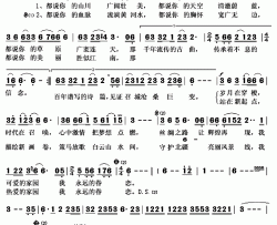 永远的眷恋简谱(歌词)-云飞演唱-秋叶起舞记谱上传