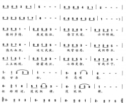新千字文组歌二、王猷霸业简谱