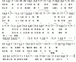 东方金字塔简谱-王井勇词/居之浩曲