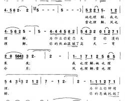 风雪哨兵简谱-程建林词 于国俊曲