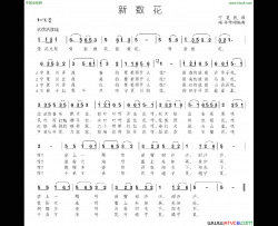 新数花简谱