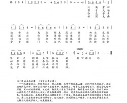 五十六个民族名称歌简谱-无演唱-刘兆祥/刘兆祥词曲