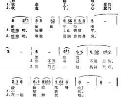 分别简谱-台湾排湾族民歌