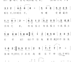 真理的声音要传开红卫兵赞歌 大型歌舞剧-第6场简谱