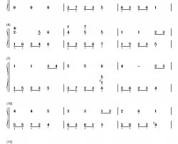 Away In A Manger钢琴简谱-数字双手-Susan Boyle  苏珊大妈