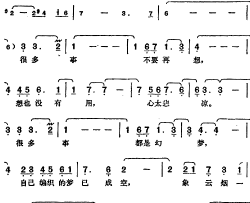 邓丽君演唱金曲：遥远的路简谱-郭良蕙词/顾嘉辉曲