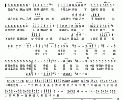 飞旋的香巴拉简谱-香格里拉组合演唱-古弓制作曲谱