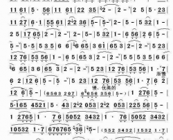金色盾牌随想曲唢呐独奏简谱