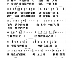 带我一起飞简谱-天之骄子演唱-以琳之泉/天之骄子词曲