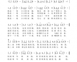 小雨滴扶贫之歌简谱