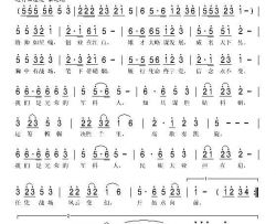 我们是光荣的军事科学研究人简谱