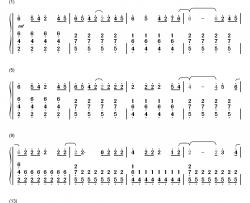 The Walker钢琴简谱-数字双手-Fitz and the Tantrums