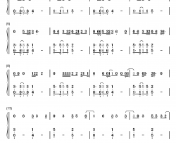 Sign钢琴简谱-数字双手-DEAMN